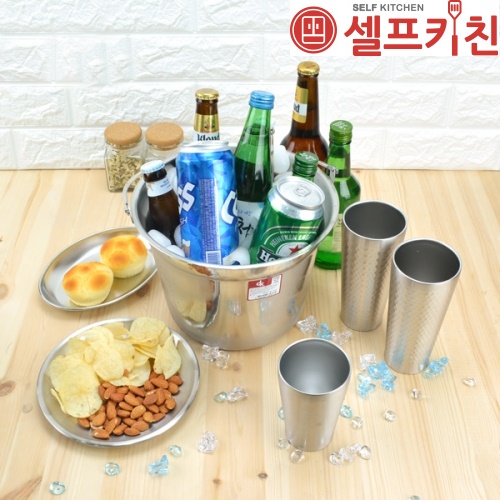 맥주아이스쿨러 모음전 미니양동이 얼음맥주통 아이스버킷 와인쿨러